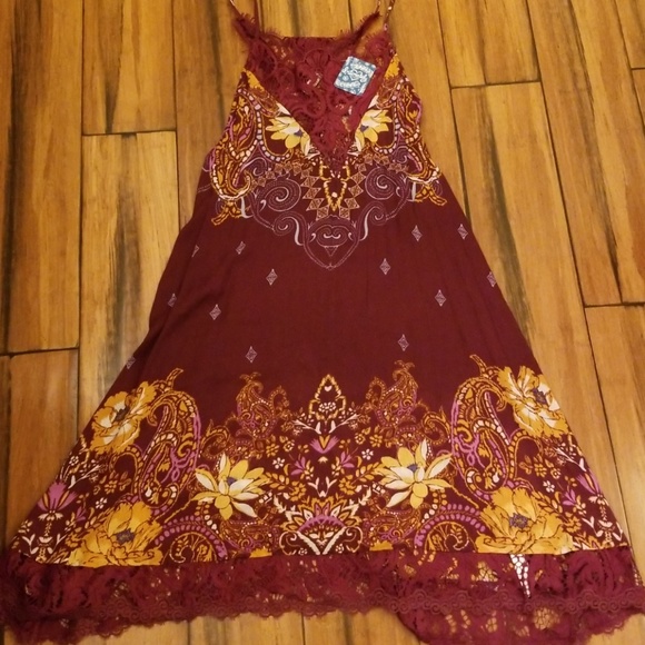 Final SALE ree people slip dress - Picture 3 of 8